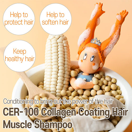 [Elizavecca] Champú Muscular Capilar con Recubrimiento de Colágeno CER-100