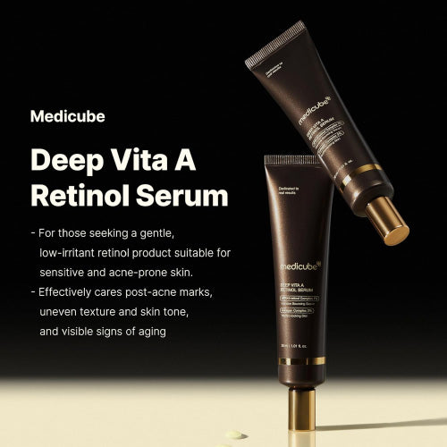 2EA [Medicube] Deep Vita A Retinol Serum 30ml Double Pack (2ea) *Special Price*