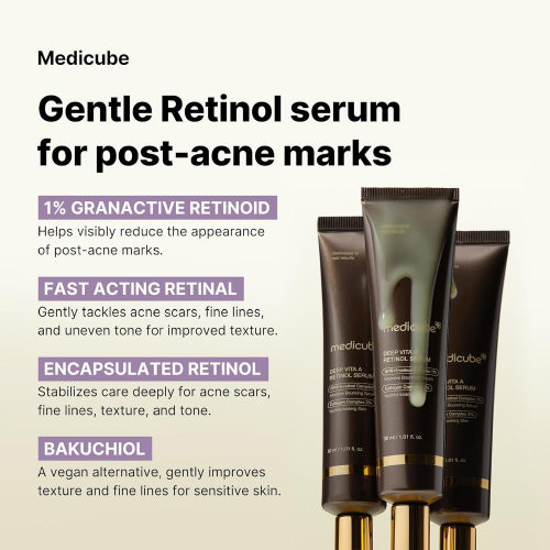 2EA [Medicube] Deep Vita A Retinol Serum 30ml Double Pack (2ea) *Special Price*