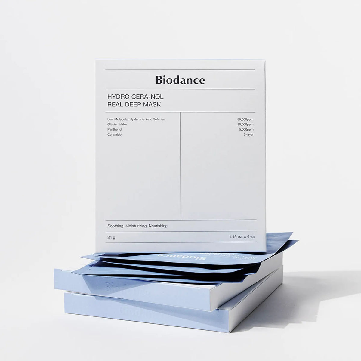 LIVE-EXCLUSIVE [Biodance] Bio-Collagen Real Deep Mask (4ea) X 5 + [Biodance] Hydro Cera-nol Real Deep Mask (4ea) X 5