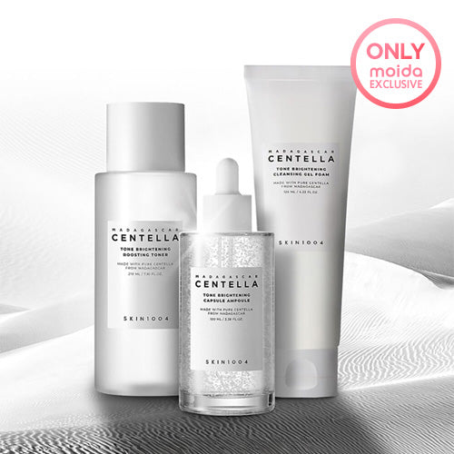 *Special Price* MOIDA SET [SKIN1004] Madagascar Tone Brightening Set (Cleansing Foam + Ampoule + Cream)