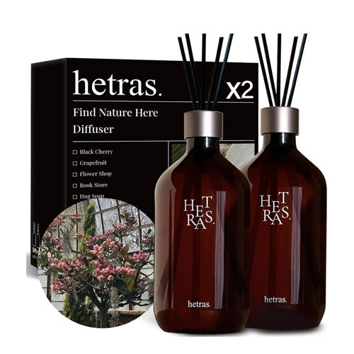 [hetras] Premium Diffuser (500ml*2ea) (15 types)