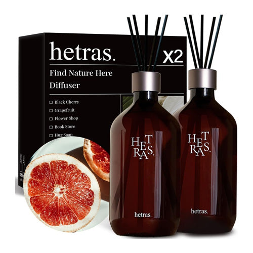 [hetras] Premium Diffuser (500ml*2ea) (15 types)