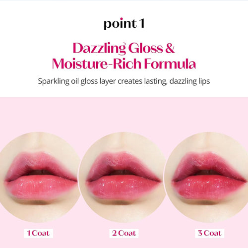 *CLEARANCE*[ETUDE] Dear Darling Oil Tint #03 Neon Pink