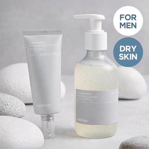 *Special Price* MOIDA SET [celimax] Skincare for men with dry skin (Cleanser + Cream)