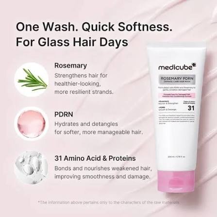 [MEDICUBE] Rosemary PDRN Damage Care Hair Mask 200ml