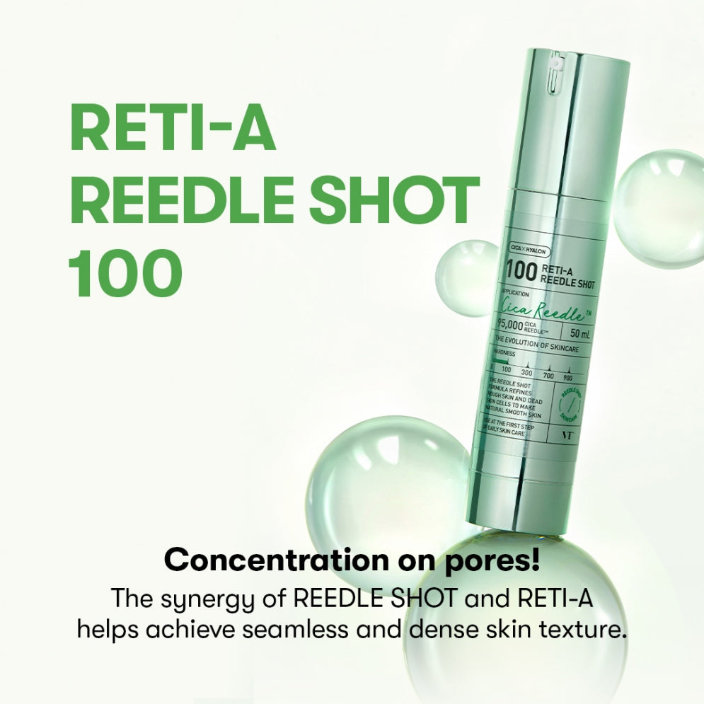 [VT Cosmetics] Reti-A Reedle Shot 100 Stick 2ml (10ea)
