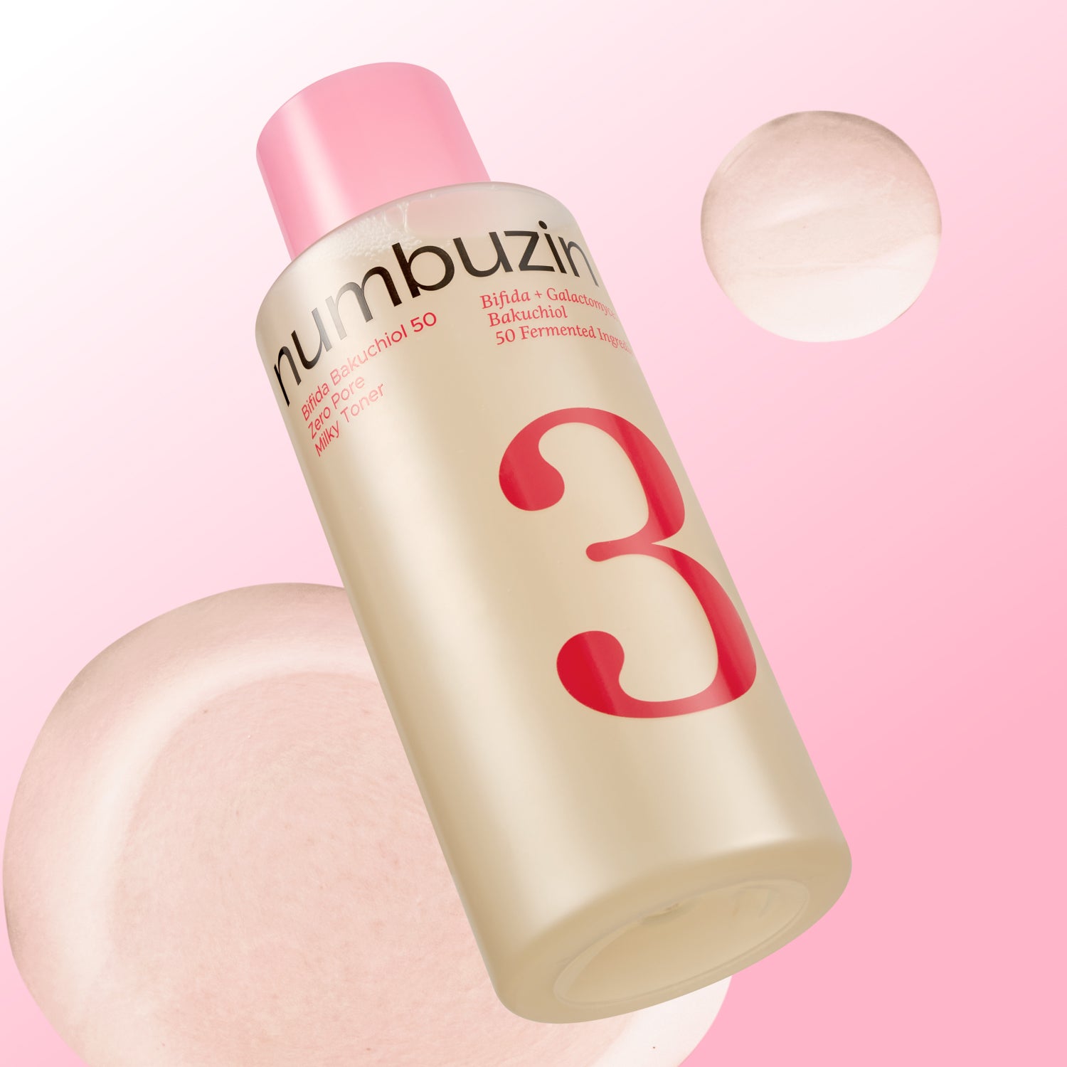 [Numbuzin] No.3 Bifida Bakuchiol 50 Zero Pore Milky Toner 200ml