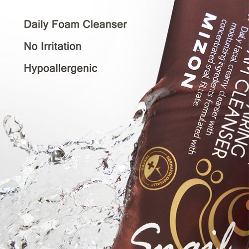 [Mizon] Snail Repairing Foam Cleanser 60ml