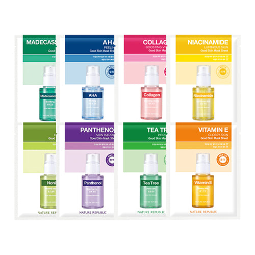 [Nature Republic] Good Skin Mask Sheet (10 types)