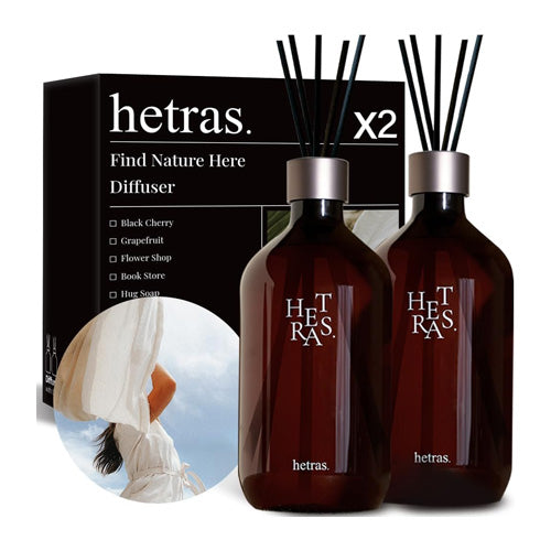 [hetras] Premium Diffuser (500ml*2ea) (15 types)