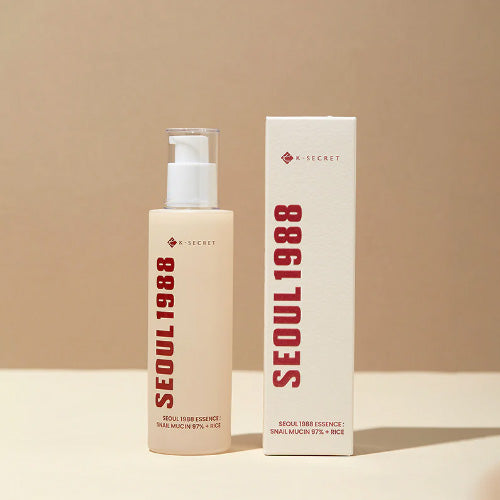 *TIME DEAL* [KSECRET] SEOUL 1988 Essence : Snail Mucin 97% + Rice 100ml