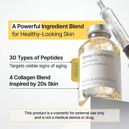 [SUNGBOON EDITOR] *renewal* Silk Peptide Intensive Lifting Ampoule 40ml