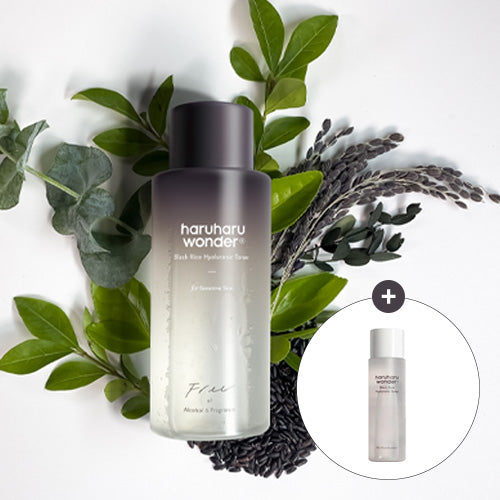 [haruharu wonder] Black Rice Hyaluronic Toner For Sensitive Skin 150ml+ FREE GIFT(Black Rice Hyaluronic Toner 30ml)