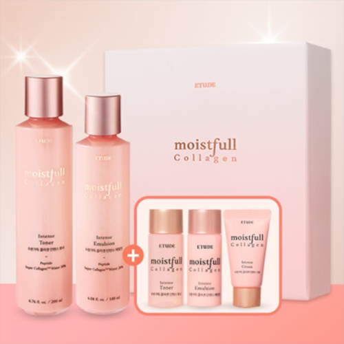 [Etude] Moistfull Collagen Intense Skin Care Set