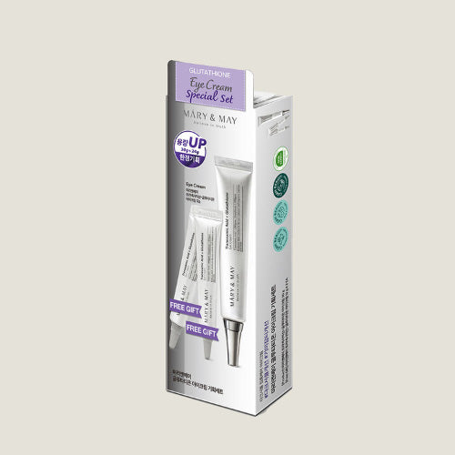 [Mary&May] Glutathione Eyecream Special Set (Eye Cream 30g 1ea+Miniature 2ea)