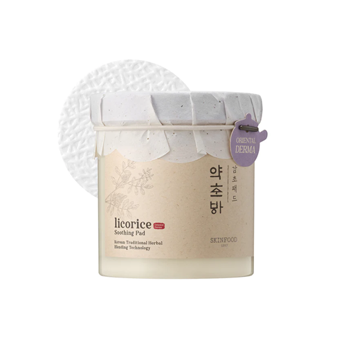*CLEARANCE* [Skinfood] Licorice Soothing Pad (60ea)