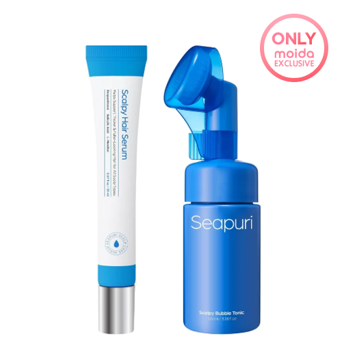 [Seapuri] Scalpy Hair Serum + Bubble Tonic
