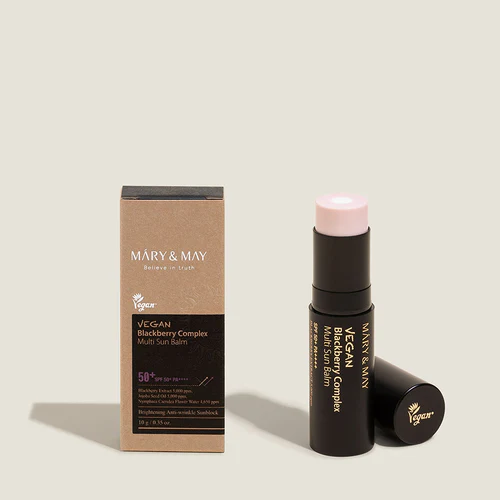 [Mary&May] Vegan Blackberry Complex Multi Sun balm SPF50+ PA++++ 10ml