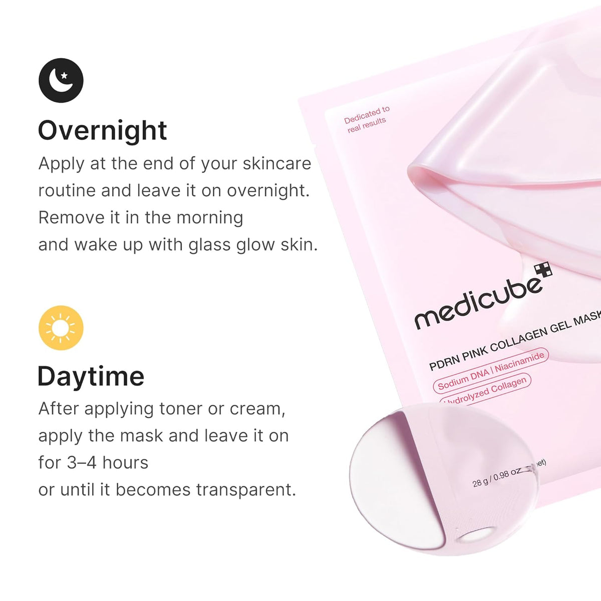 LIVE-EXCLUSIVE [Medicube] PDRN Pink Collagen Gel Mask (20ea)
