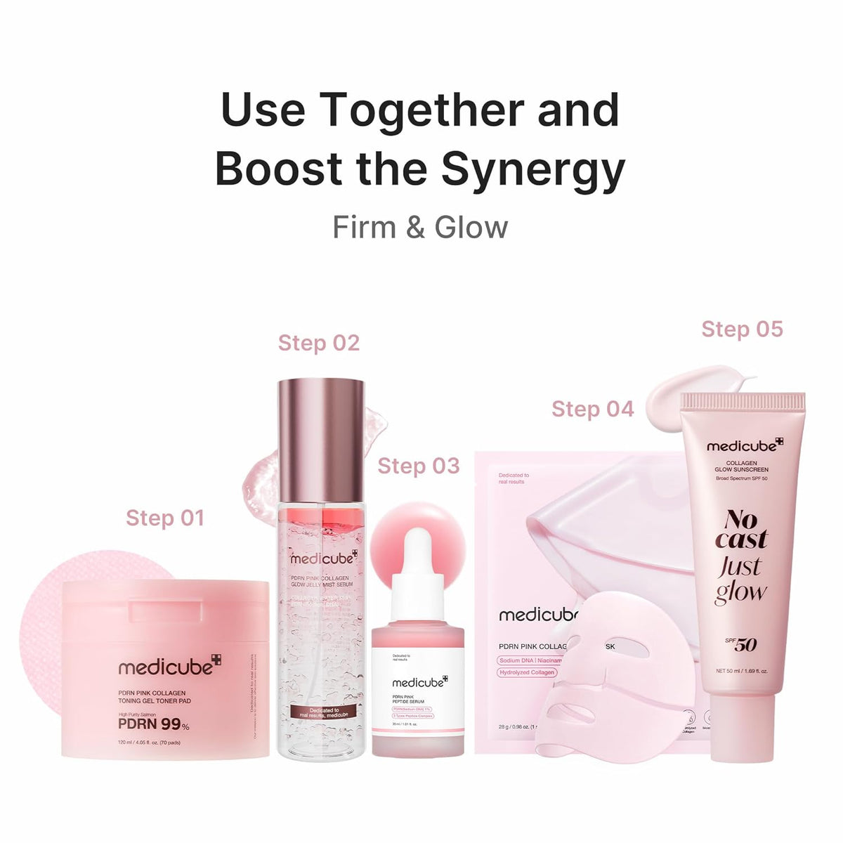 LIVE-EXCLUSIVE [Medicube] PDRN Pink Collagen Gel Mask (20ea)