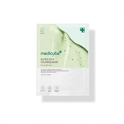 [MEDICUBE] Super Cica Calming Mask (1ea/5ea)