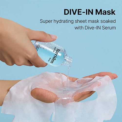 [Torriden] *renew* DIVE-IN Low molecule Hyaluronic acid Mask Pack (10ea)