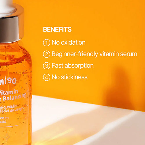 [Jumiso] All Day Vitamin Brightening & Balancing Facial Serum 30ml