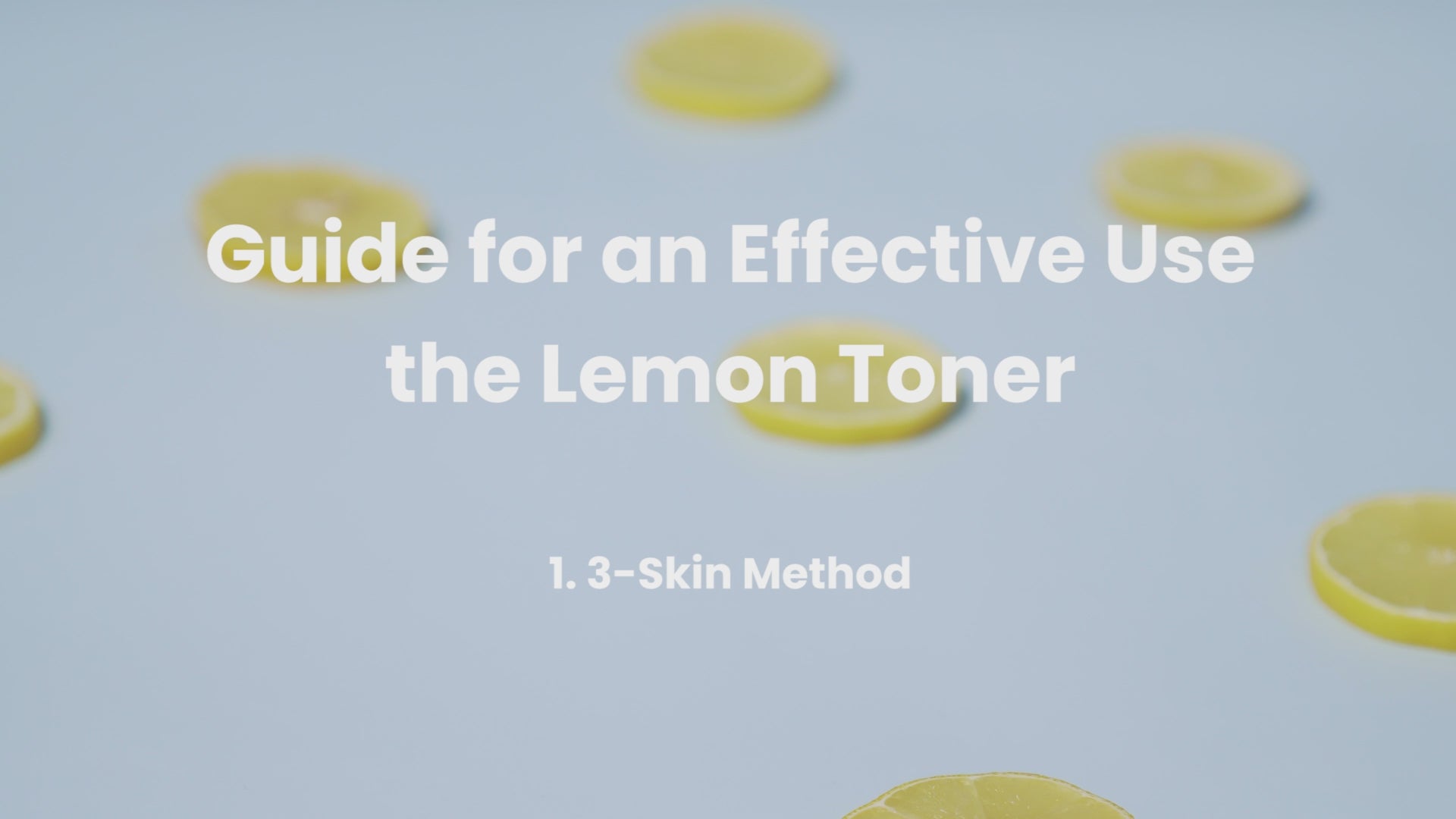 Load video: [TOCOBO] AHA BHA Lemon Toner 150ml