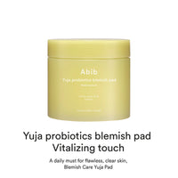 [Abib] Yuja Probiotics Blemish Pad Vitalizing Touch (140ml/60pcs)