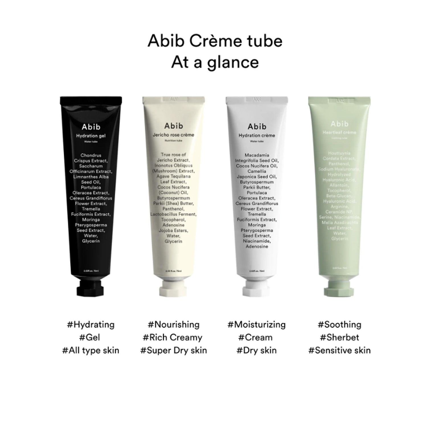 [Abib] Heartleaf Creme Calming Tube 75ml