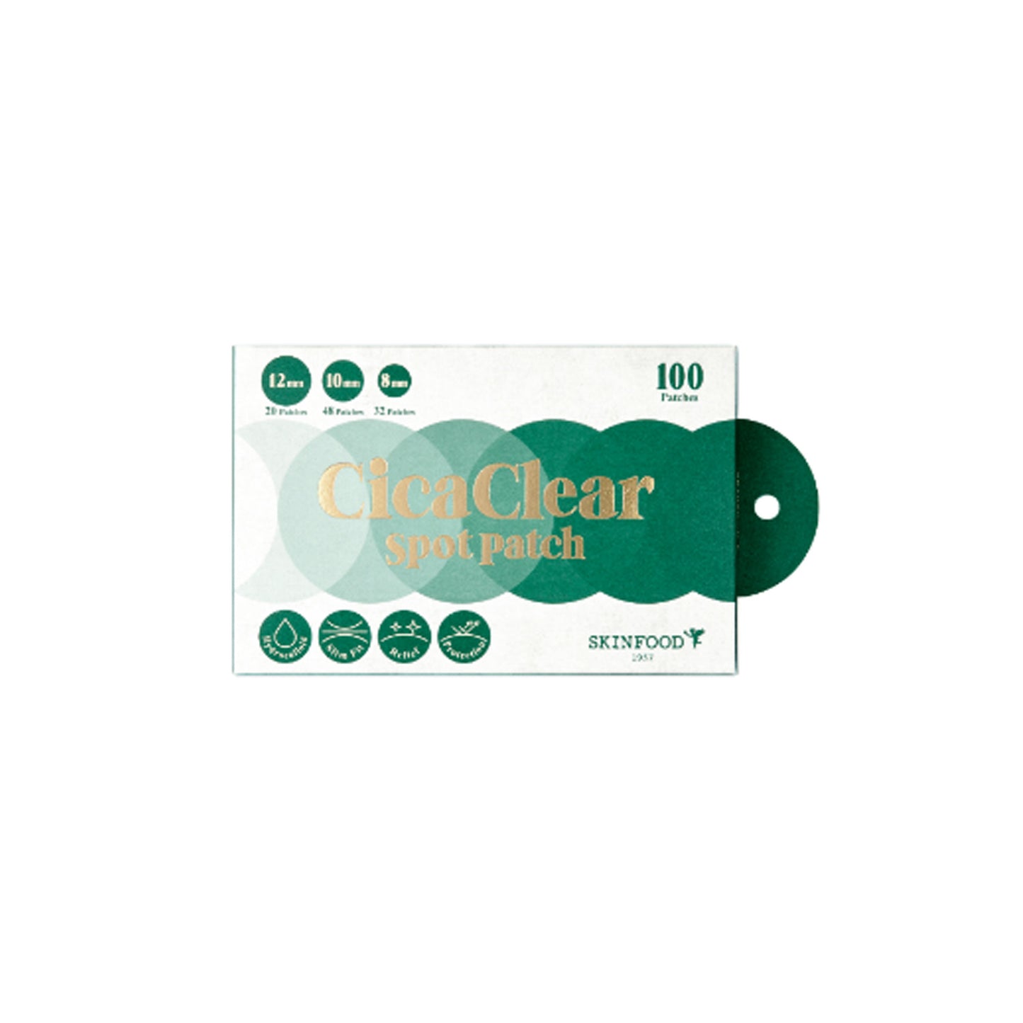 [Skinfood] Cica clear spot patch (25*4ea)