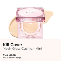 [CLIO] Kill Cover Mesh Glow Cushion Set (Cushion*1+Refill*1)