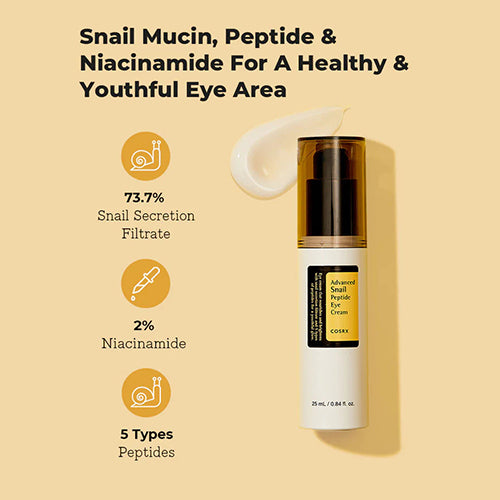 [COSRX] ADVANCED SNAIL PEPTIDE EYE CREAM 25ML