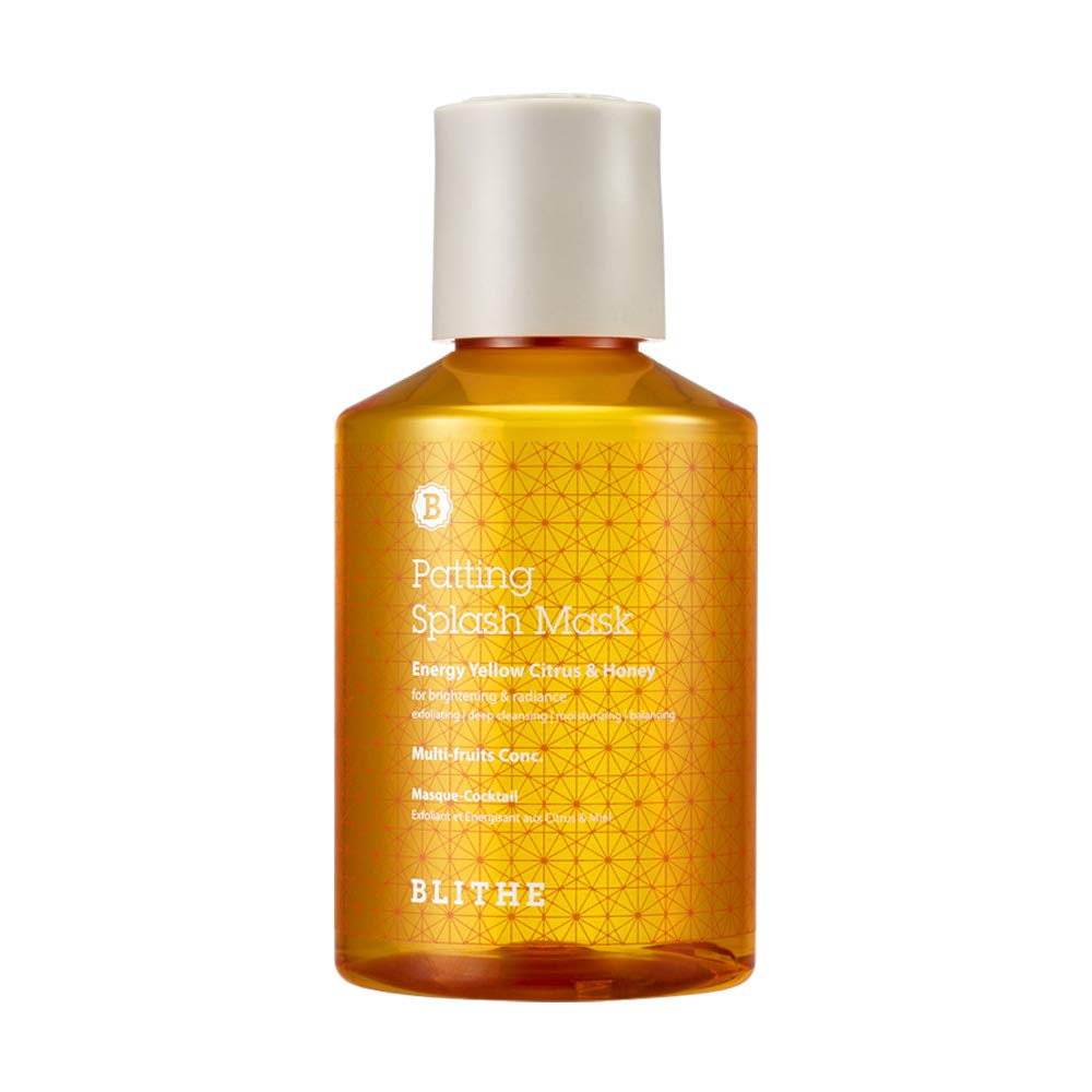 [BLITHE] Patting Splash Mask Energy Yellow Citrus & Honey 150ml
