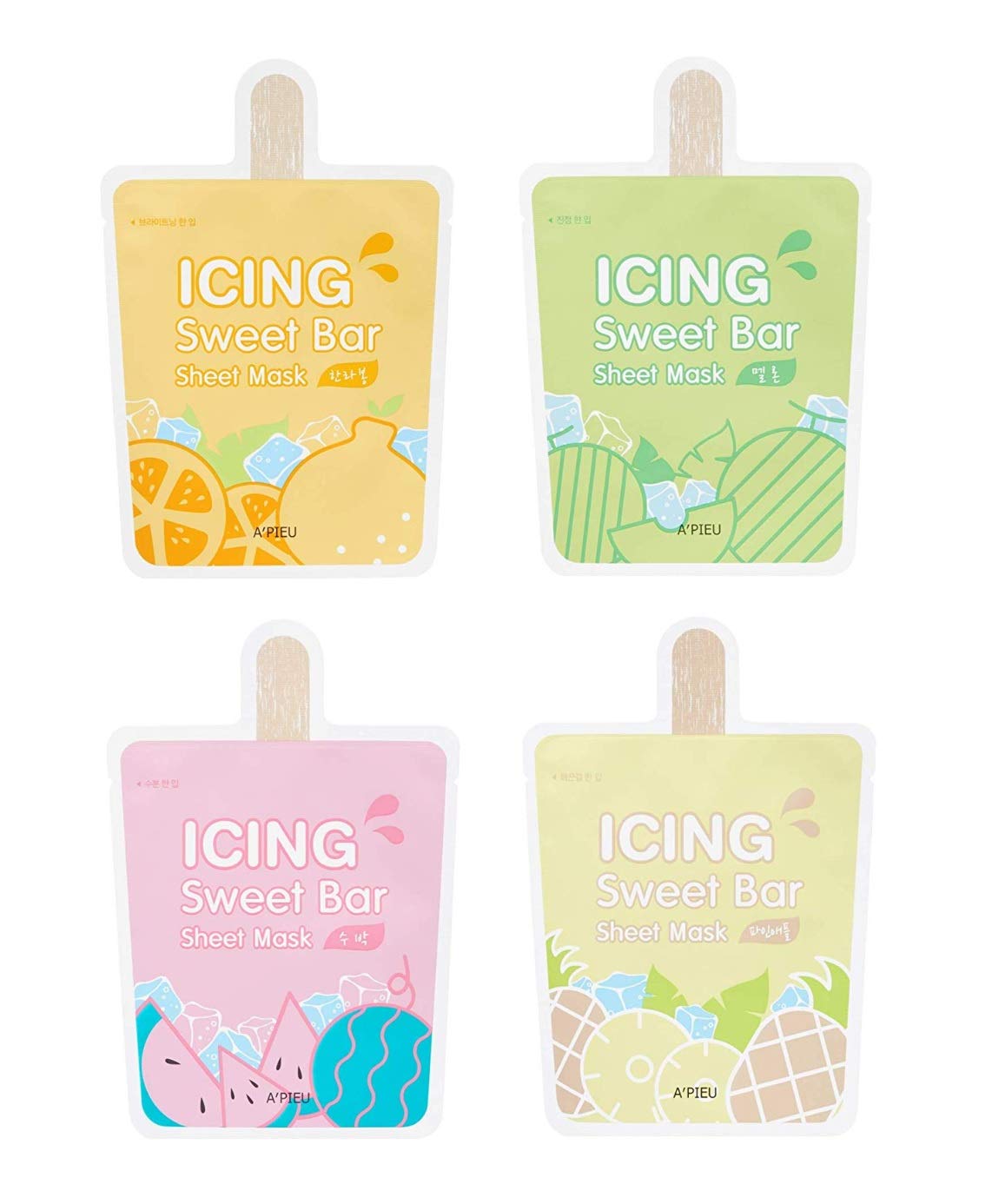 [Apieu] Icing Sweet Bar Sheet Mask (2 types)
