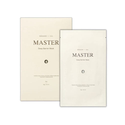 Mixsoon Master Deep Barrier Maske – 5 Stück, Mit Centella & Ceramiden Für Empfindliche Haut