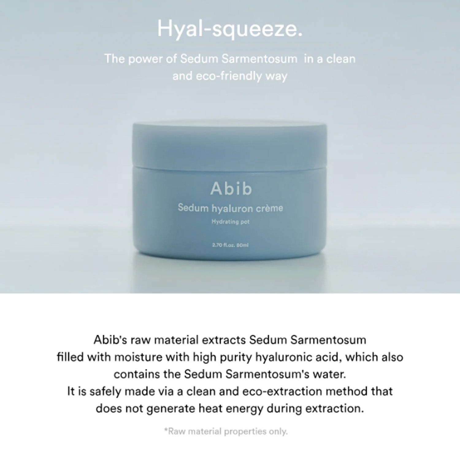 [Abib] Serum Hyaluron Creme Hydrating Pot 80ml
