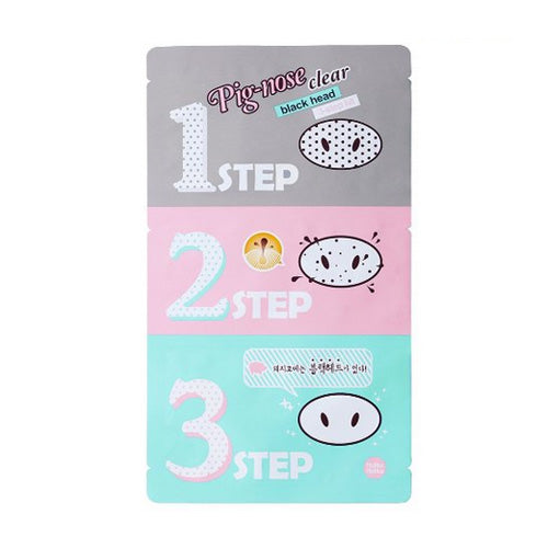 [Holika Holika] Pig Clear Black Head 3-Step Kit (1ea)