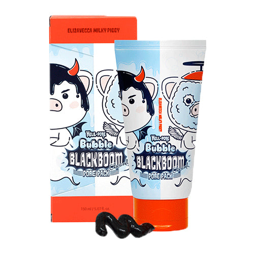 [ELIZAVECCA] HELL-PORE BUBBLE BLACK BOOM PORE PACK 150ML