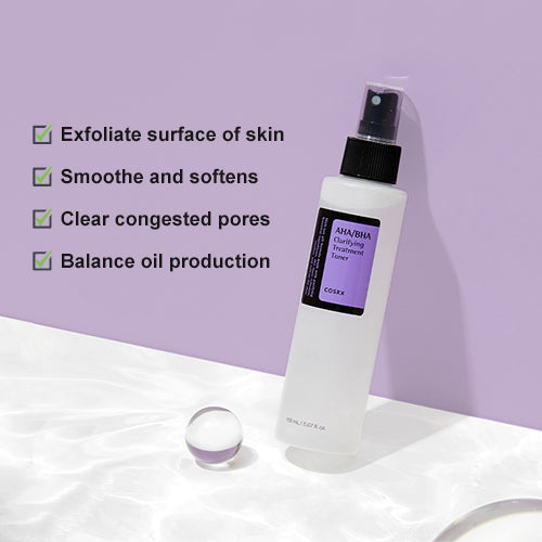 [COSRX] Tónico de tratamiento clarificante AHA/BHA 150ml