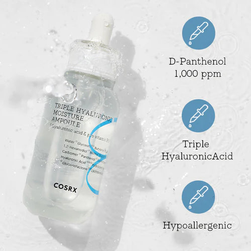 [COSRX] Hydrium Triple Hyaluronic Moisture Ampoule 40ml